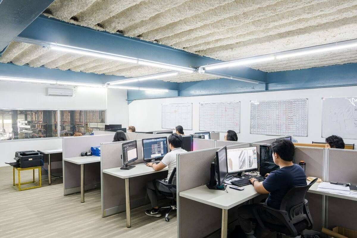 Engineering office in the group head office, Subic Bay